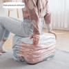 Vacuum Storage Bags For Clothes Comforters No Pump Needed Space Saving Thick Reusable Compress Organizer
