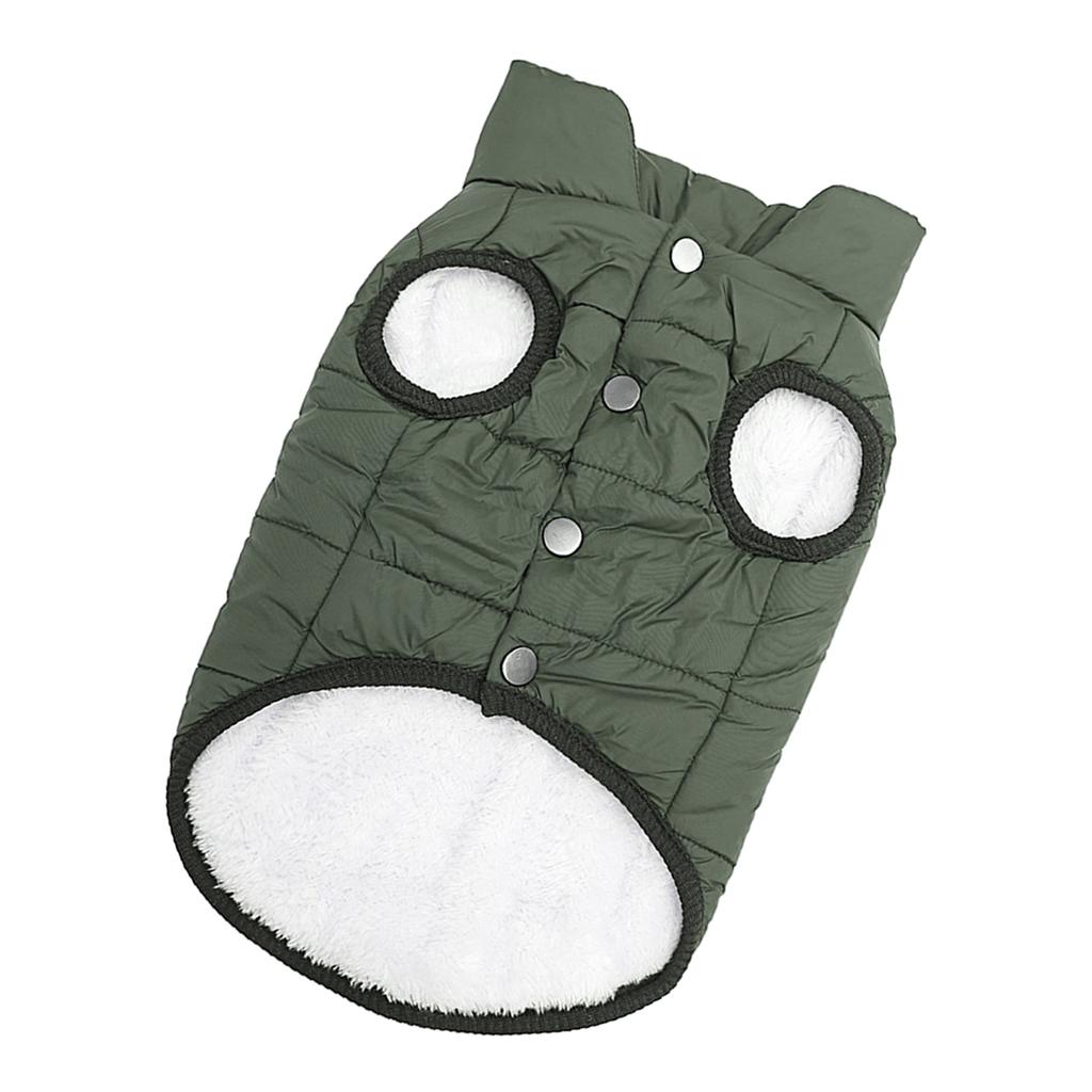 Winter Pet Costume Supplies for Small Dogs Warm Dog Clothes Accessory Windproof Dog Polyester Jacket Yorkies French-Bulldog Coat