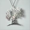 Nuova Collana Albero Spaventoso Moda Acciaio Inossidabile Albero della Vita Ciondolo Catena per Collo Gotico Hip Hop Cthulhu Gioielli di Halloween