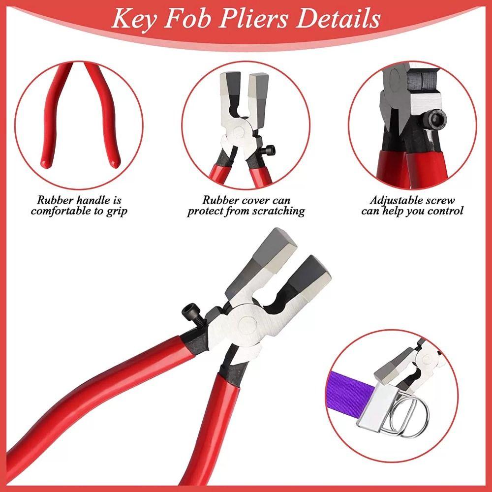 Adjustable Screw Key Fob Pliers 8 Inch Locking Pliers New Glass Grozer Nippers  Stained Glass Work