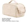 Faux Leather Travel Makeup Women Large Organizer Vintage Waterproof Capacity Cosmetic Bag for Toiletry Pouch