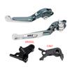 Verstellbarer Kupplungsbremshebel passend für VOGE DS900X 900DSX 2024-2026 Silber