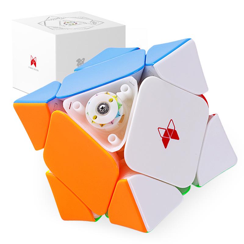 QiYi XMD Wing Skewb II Advanced Speed Cube with Digital Adjustment Irregular Shape