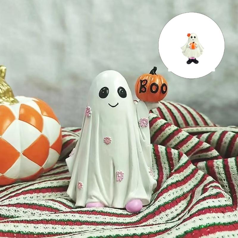 Halloween Phantom Resin Figure Crafted Table Display For Party Wedding Anniversary Celebration Desktop Showpiece