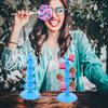 2Pcs Premium PP Reusable Lollipop Stand 5-Tier Candy Display Holder for Party Favors Decorative Lollipop Display Base