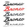 1pcs Car 3D Metal Emblem Badge Sticker Center Cover For Ford Bronco 2022 2023 Sport Logo Trunk Body Fender Styling Accessories