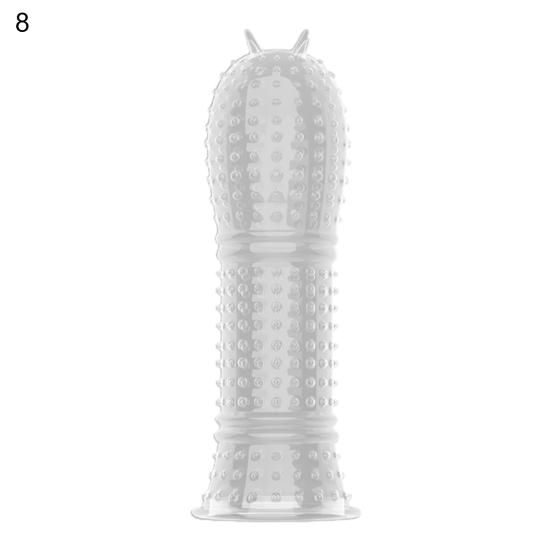 Penis Extension Cover High Toughness Easy Clean Practical Great Male Enlargement Sleeve Sexual Toy for Men
