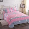 Flannel Cartoon Bed Sheet for Student Dormitory - Single/Double Bed, Free Shipping
