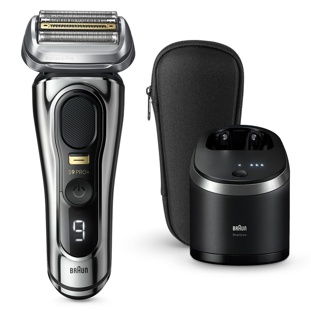 

Series 6in1 fully automatic premium alcohol with shaver silver 9Pro+9566cc cleaner, case,