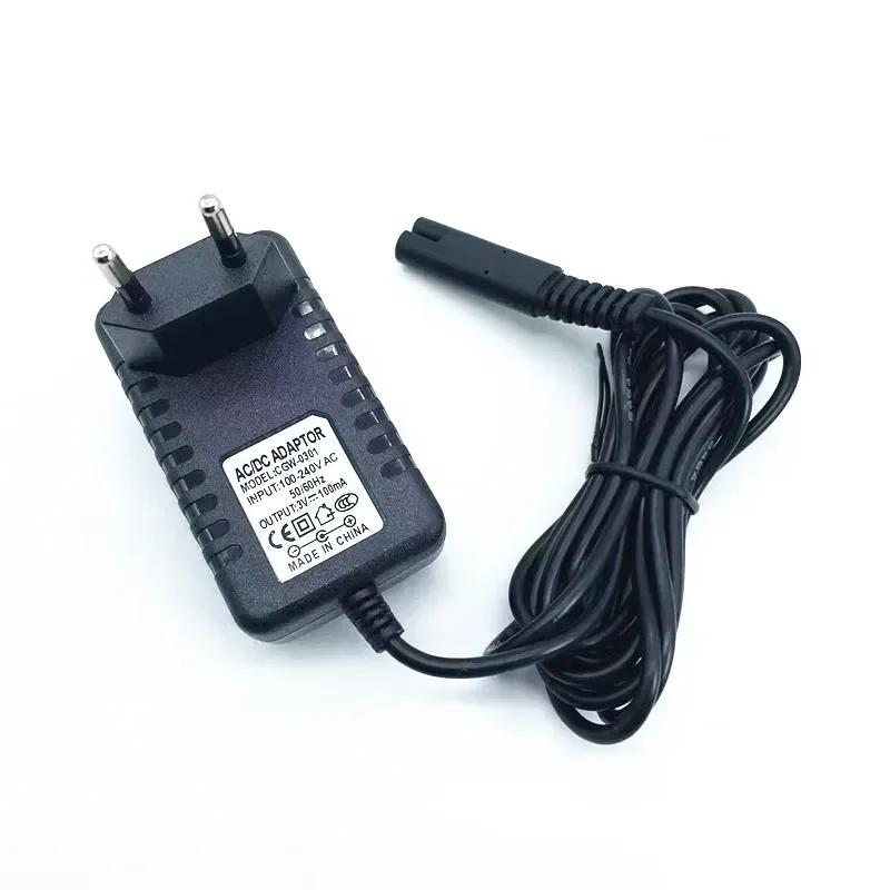 Double Fork Adapter for Waterpik WP360 WP360W WP462 WP462W WP450 WP450W WP450EC WP462EC Power Cord, EU/US Plug Power Charger