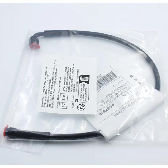 Part2 Black 3AN -3 Stainless Braided Brake Line Clutch Flexible Tube Fuel Turbo Hose Freno Tubi Universal Hydraulic -03 Hose