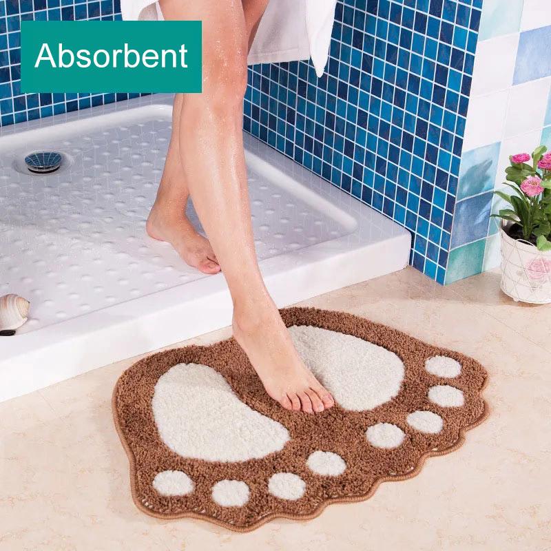 Mata podłogowa do łazienki Wanon-slip dywan do składania chłonna mata podłogowa podnóżek drzwi do domu mata podłogowa do sypialni zmywalna wycieraczka do drzwi dywan College dekoracje do pokoju