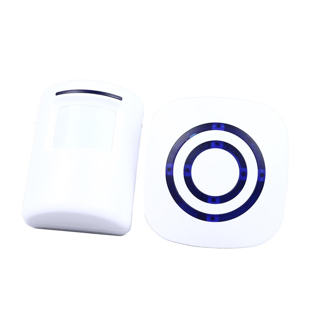 Infrared Sensor Doorbell Sensitive Wireless Store Entry Doorbell Alarm with 1 Receiver