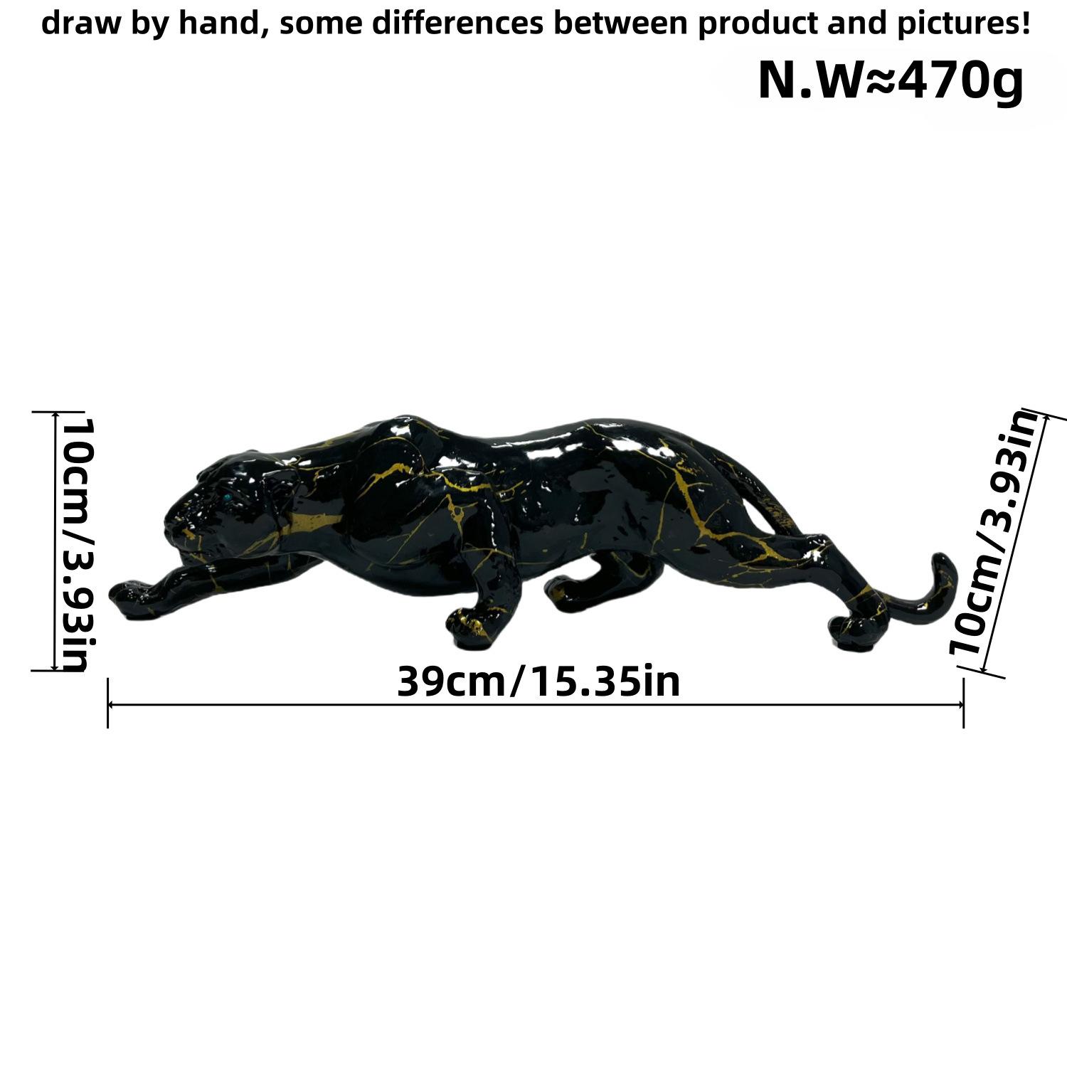 

Творческие поделки из смолы Леопардовые украшения Домашний офис Винный шкаф Украшения Красочные украшения жираф