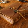 Retro Magic Leather Journey Diary Notepad Journal Planner Notebook with for Key Ornaments for Women Men Artist Writer Gi