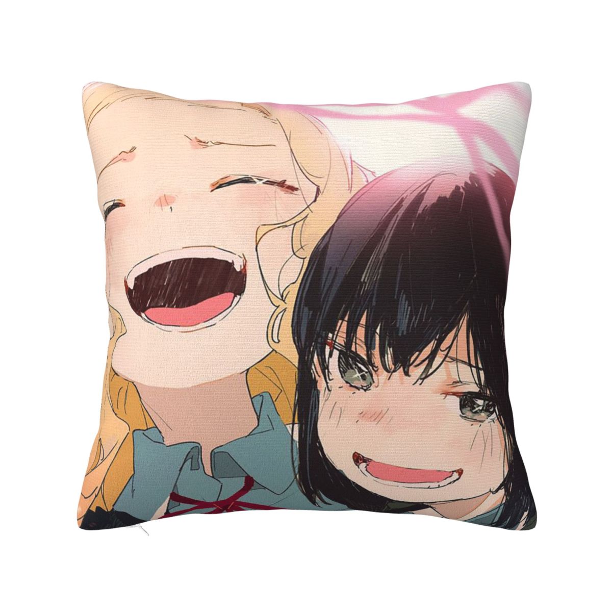 Аниме Изначальный грех Такопи Квадратная наволочка Чехол для подушки Наволочка Декоративная наволочка для дома Спальни Автомобиля 12x12Inch