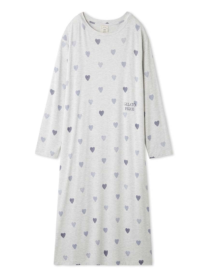 

Gelato Pique Heart Print Dress PWCO251242 GRY Women s серый