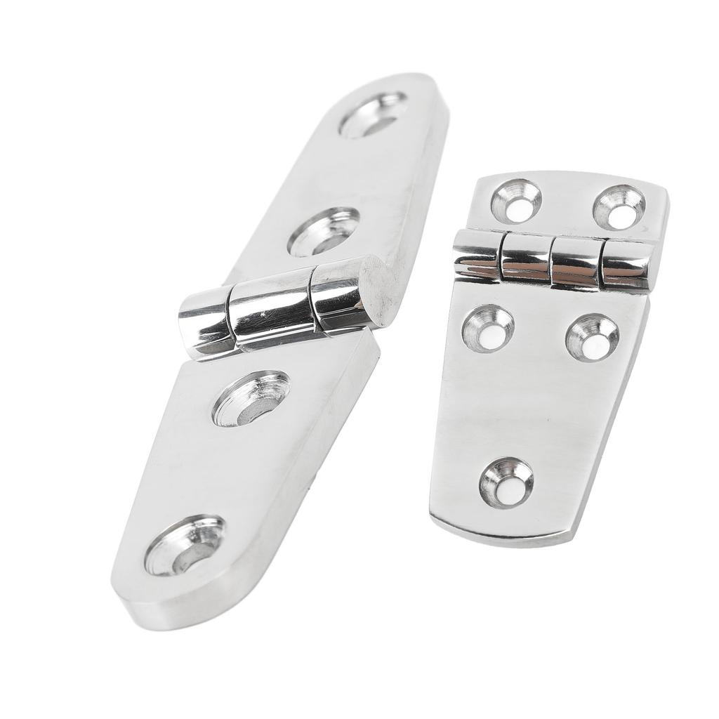 4Pcs Boat Hatch Hinge 316 Stainless Steel Rust Proof Sturdy Marine Hatch Hinge for Yacht