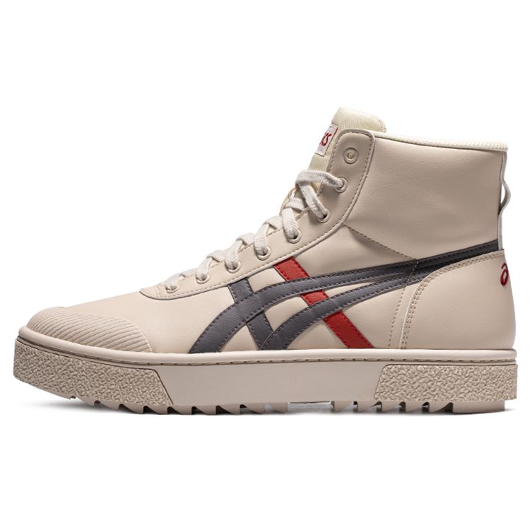 Asics Court Trail Casual Mid-Top Sneakers Unisex Sneakers Light-Gray 1203A180-200