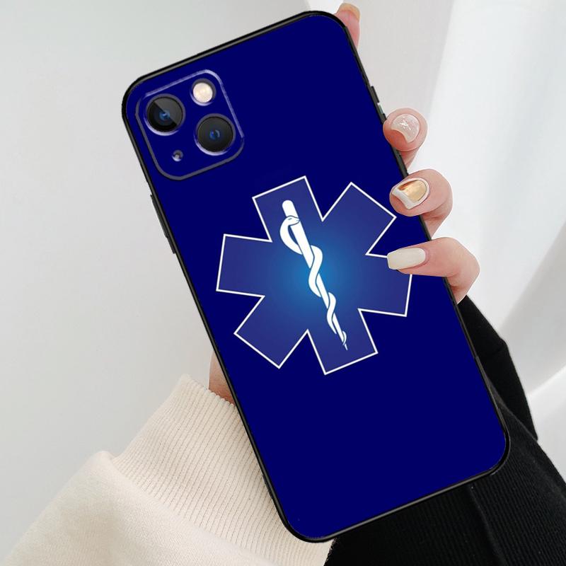 EMT EMS Medical Phone Case For iPhone 17 Pro Max 14 13 12 11 15 16 Pro Max mini 16 15 Plus 16e 17 Air Cover