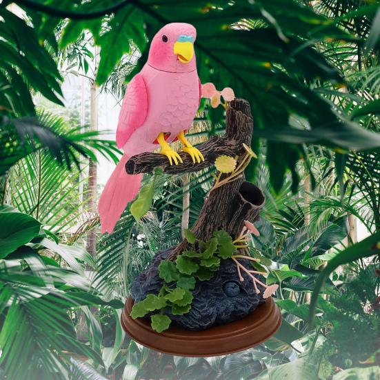 Electronic Birds Toy Voice Control Interactive Festival Gift Simulation Bird Parrot Toy for Children
