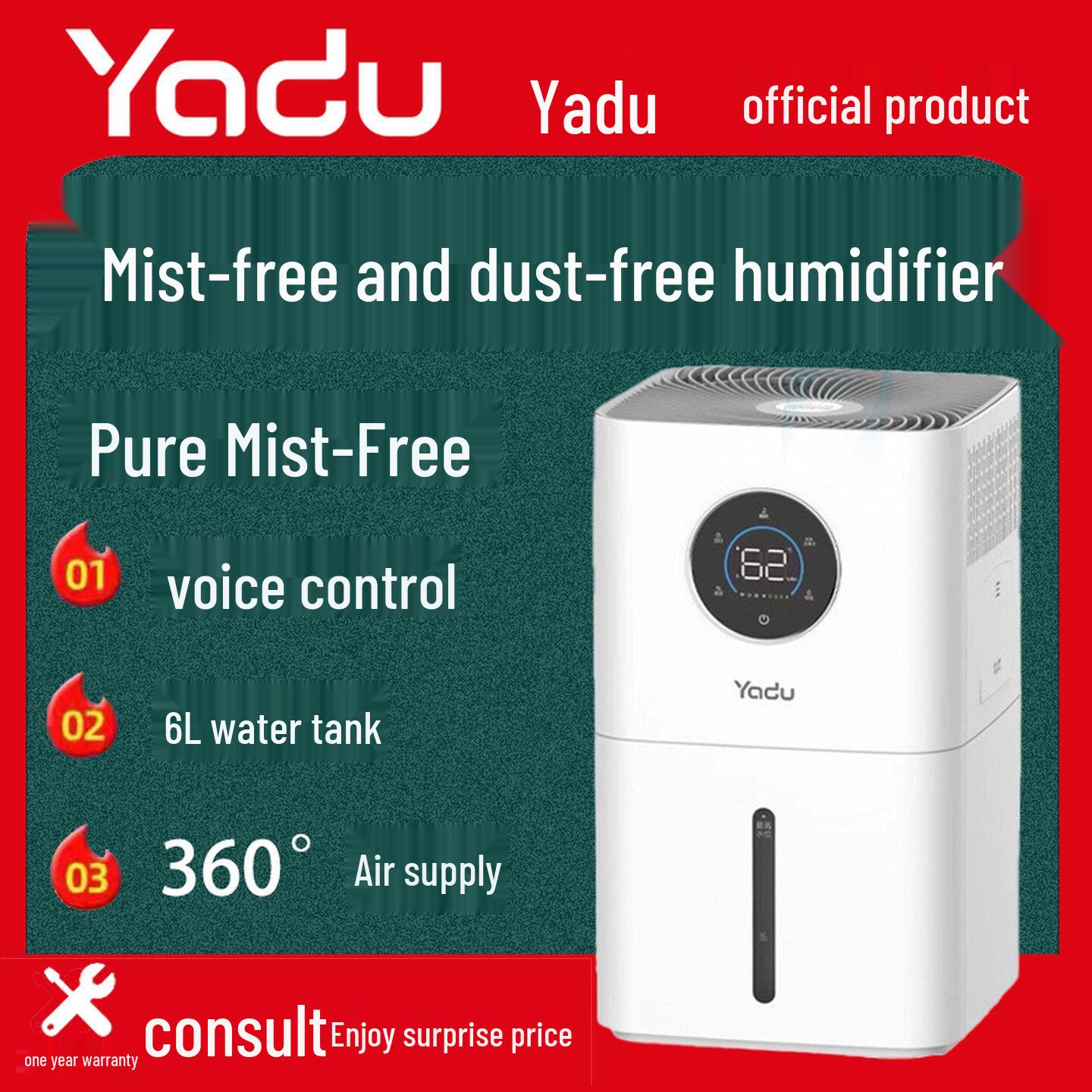 Yadu SZ650-M9S Mistless Air Humidifier for Bedroom, Mother & Baby, Desktop & Household Use