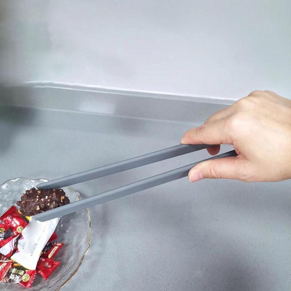 Non-slip Kitchen Cooking Clip Silicone Trivet Tongs New Barbecue Salad Clip Kitchen Cooking Tools