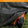 Windproof Walk Behind Mower Weather Shield UV Protection Rainproof Dustproof Cover Universal Design For Year Round Use