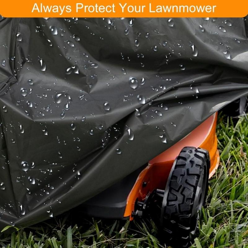 Windproof Walk Behind Mower Weather Shield UV Protection Rainproof Dustproof Cover Universal Design For Year Round Use