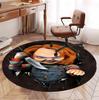 Chucky Pattern Round Rug, Indoor/Outdoor Mat, for Picnic, Gameroom, Bedroom, Office, Living Room, Home Decor Carpet, Birthday Gift