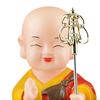 Decorazione Figurine Bobble Head Rossa Alimentata a Energia Solare per Cruscotto Auto Statuetta Carina Rossa