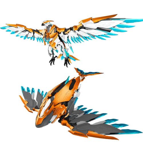 HiPlay Ink Mountain and Sea: Mountain and Sea Jing Divine Beast Series, Nine Heavenly Kunpeng MAS-01 Transformable Plastic Assembly Kit, Pre-Colored P