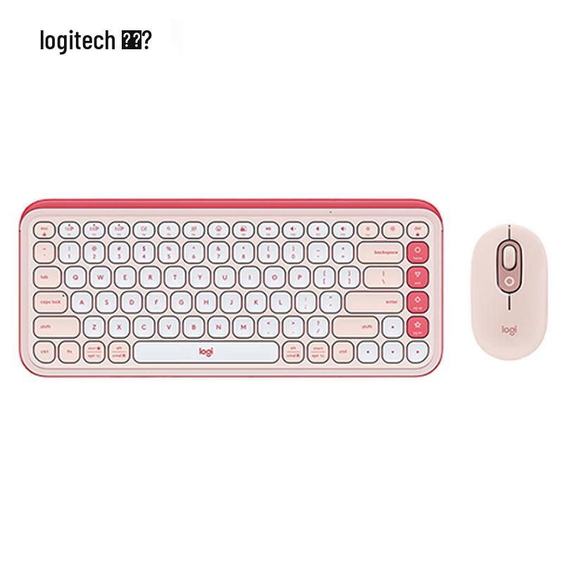 

Logitech POP ICON COMBO Wireless Keyboard and Mouse Set