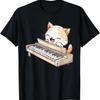 Munchkin Katze spielt Klavier T-Shirt