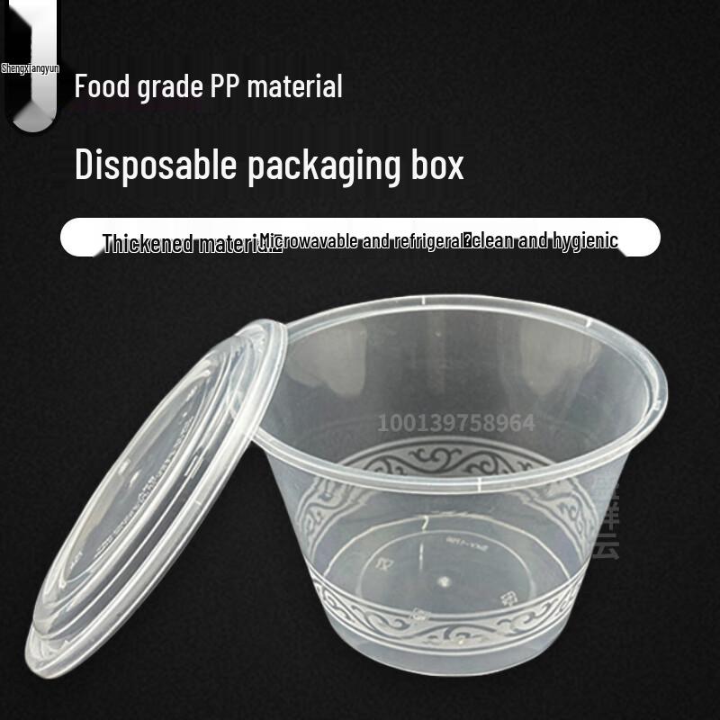 Disposable Microwaveable Food Containers with Lids
