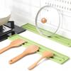 Kitchen Cooking Bench Narrow Slit Pot Lid Anti Dirt Pad Pot Lid Storage Mat Pan Shovel Placement Pad Countertop Placement Mat