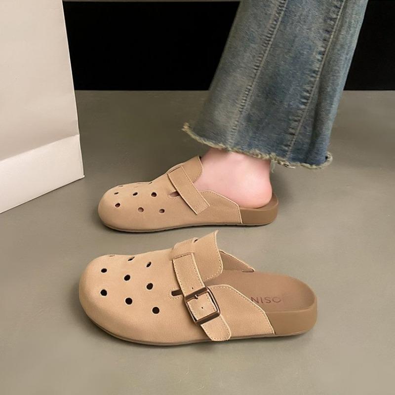 

Fashion Summer Women Slippers Platform Cork Slides Outdoor Garden Shoes Beach Slippers Lovers Casual Indoor Shoes Loafers 34-42 34 хаки