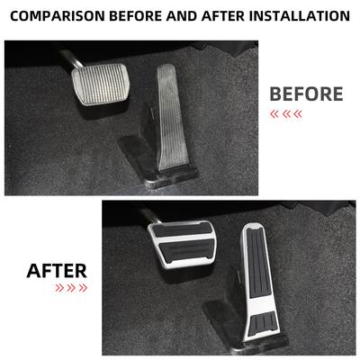 Car Pedal Cover for Ford Explorer 2020-2025 for Lincoln Aviator 2020-2025 Accelerator Gas Brake Pedals Pad Protector Accessories