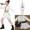 Koreansk POP Sanger Band Team KPOP Cosplay Kostyme for Barn Jenter Karnevalsfest Halloween Jul Utkledning Antrekk