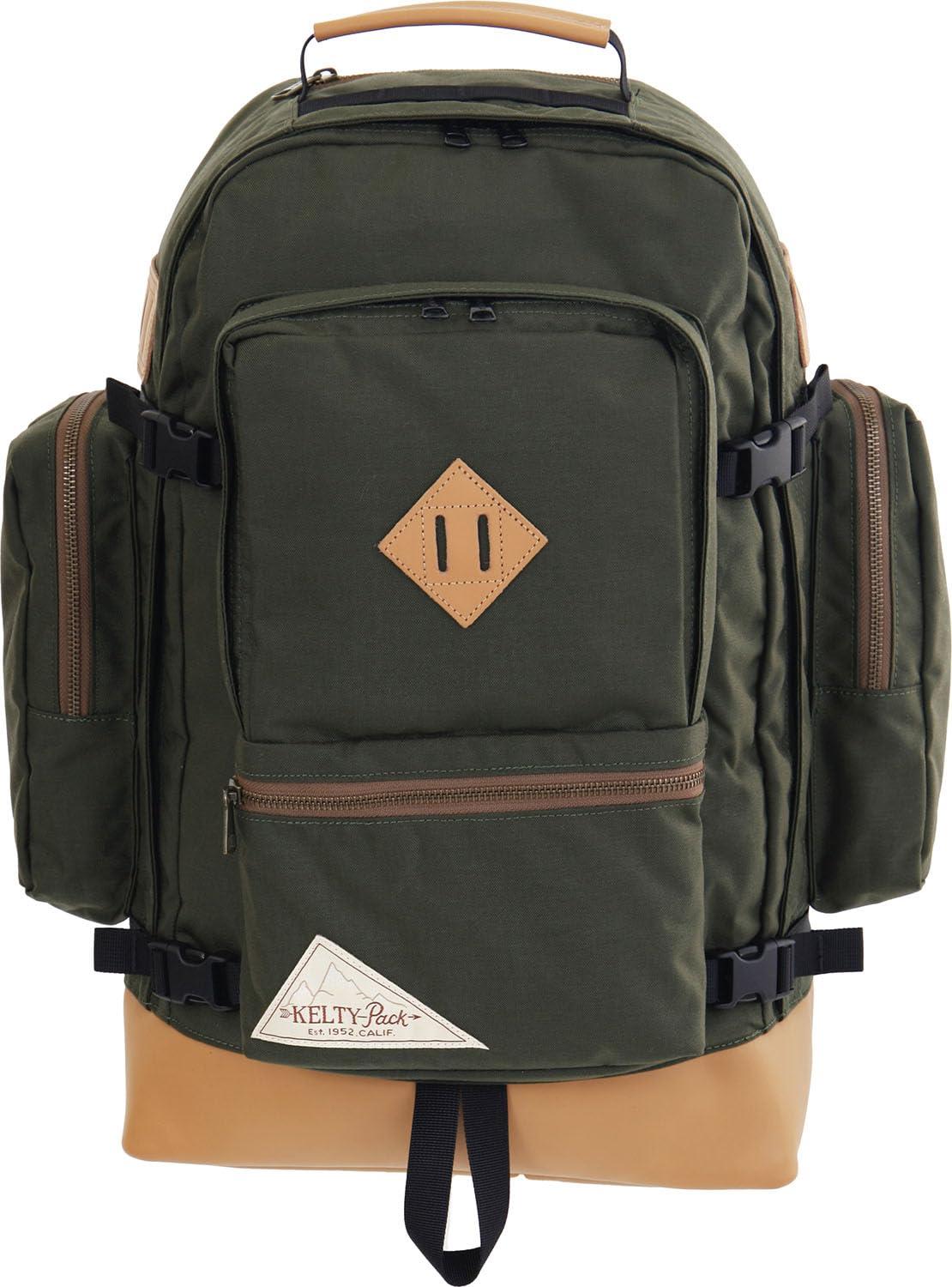 

Классический дорожный рюкзак Kelty Classic Wing с отделением для ноутбука, 3259266025, Оливковый x Натуральный