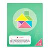 Horké Magnetické 3D Puzzle Geometrické tvary Tangram Dřevěná skládačka Dětské Montessori hry Vzdělávací dřevěné hračky
