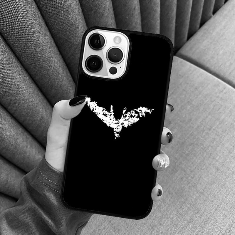 Goth Vampire Bat Gothic Phone Case For iPhone 17 Air 16 16e 15 13 14 Pro Max 11 12 Plus 2022 MAX Shell Cover Coque
