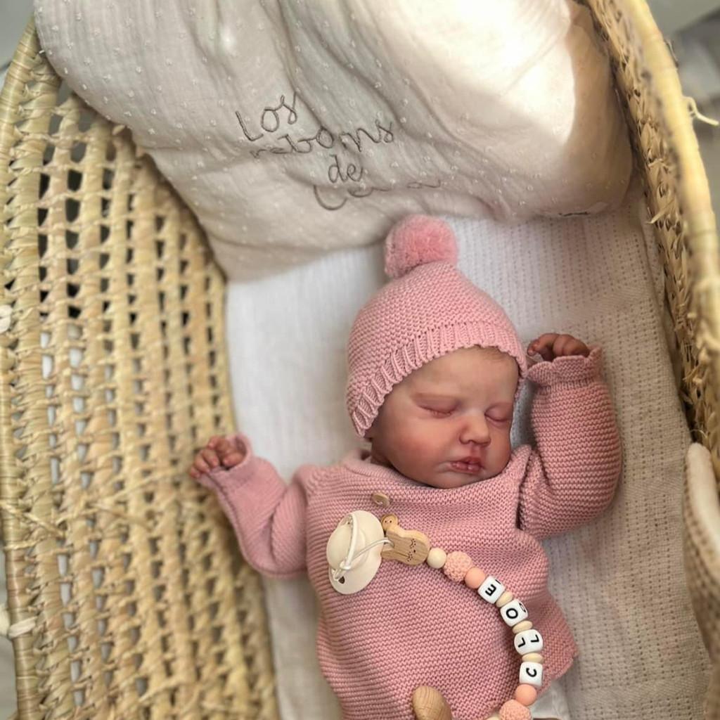 49cm Reborn Baby Doll Lou Lou Silicone Skin Realistic For Collectors And Kids
