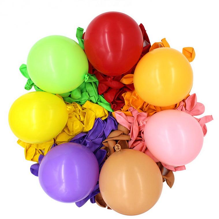10 Inch (100pcs/bag) Matte Latex Balloons Wedding Birthday Backdrop Balloon Decoration 10 Inch