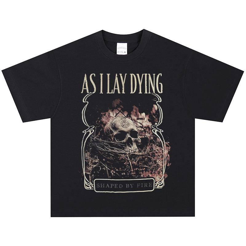 As I Lay Dying T-Shirt, Soft Fabric Casual Daily Wear S