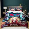 Kids Hazbin Hotel Animation Duvet Cover Set Ultra Soft Bedding Set Lightweight Quilt Cover All-Season 3-Pcs for Kids&Adults