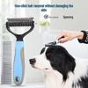 Pet Grooming Comb for Dogs and Cats - Detangling and Thinning Brush for Long-Haired Breeds Like Border Collies