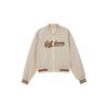 GOXO Golf Varsity Jacket Rubber Beige