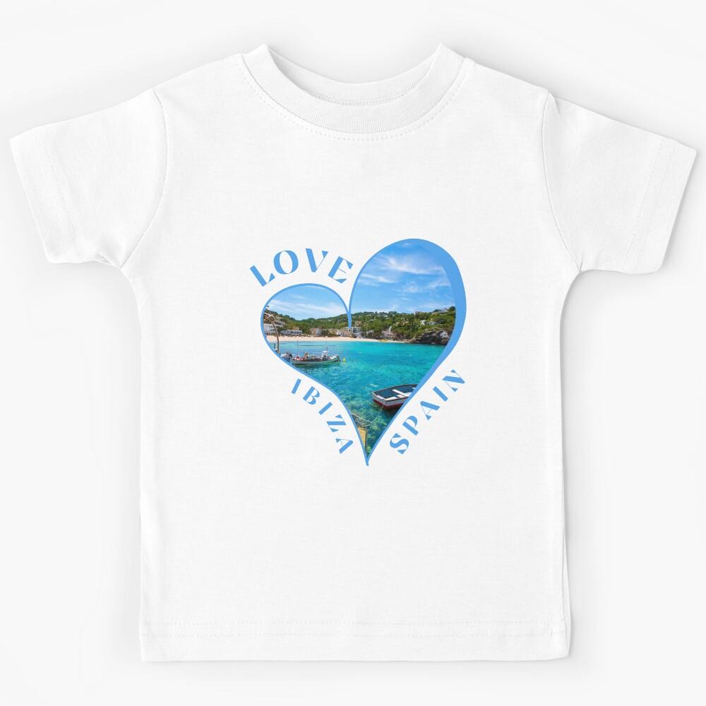 Love Ibiza Spain Kids T-Shirt 110
