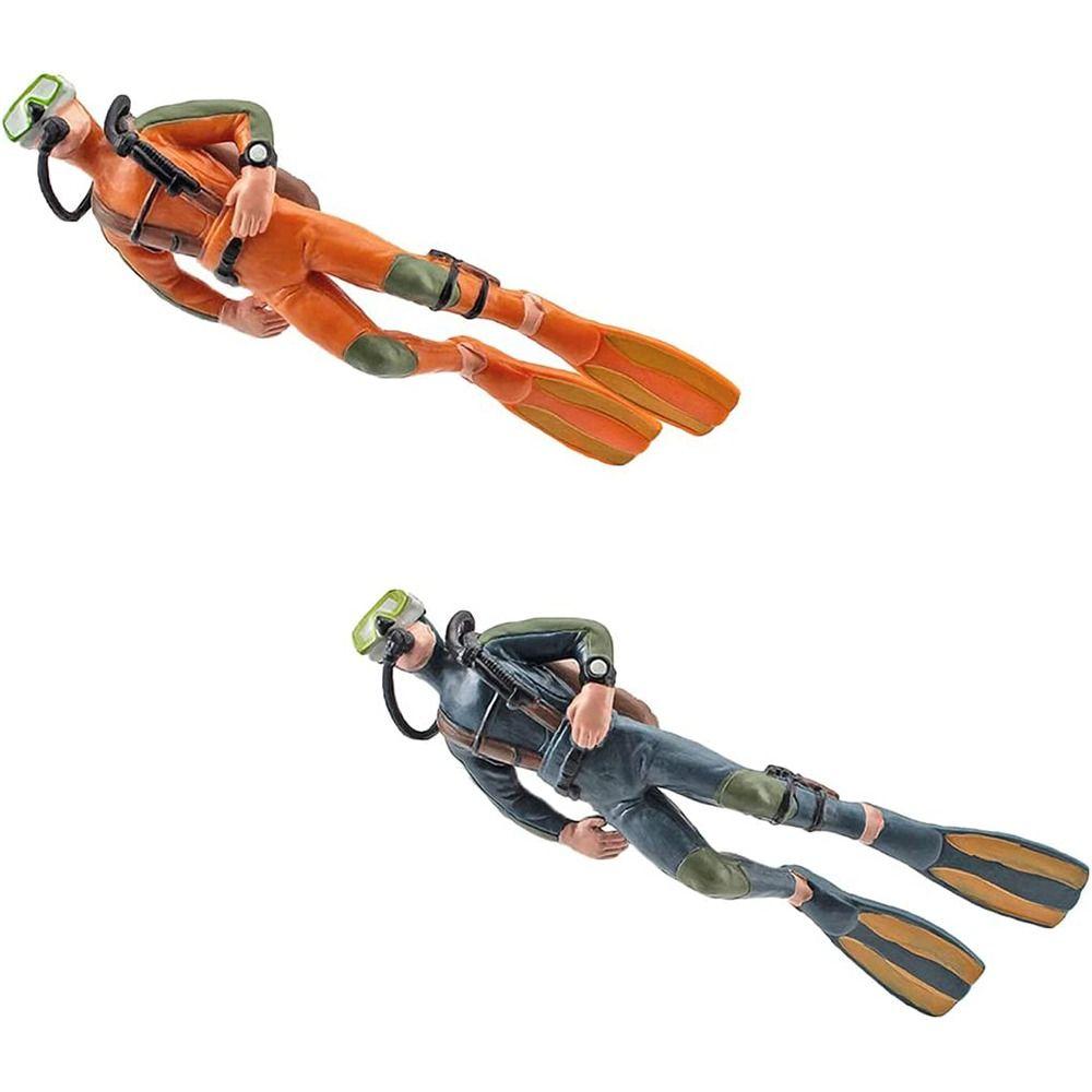 Floating For Fish Tanks Resin Little Diver Aquarium Decor Fish Tank Accessoies Floating Device